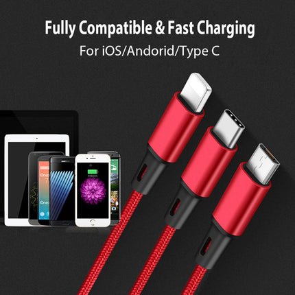 3 In 1 USB Cable For Phones - Hot&General Store