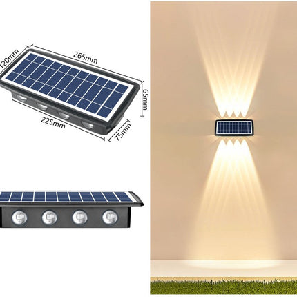 Solar Outdoor Wall Lights Waterproofing - Hot&General Store