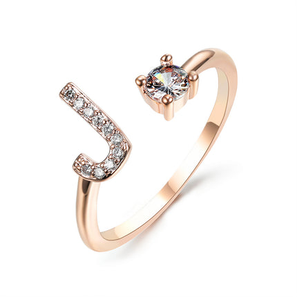 26 Initial Letter Ring Fashion Jewelry For Women - Hot&General Store