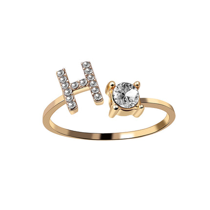 26 Initial Letter Ring Fashion Jewelry For Women - Hot&General Store