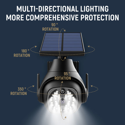 Solar Powered Outdoor Courtyard Lights - Hot&General Store