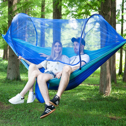 Fully Automatic Hammock With Mosquito Net - Hot&General Store